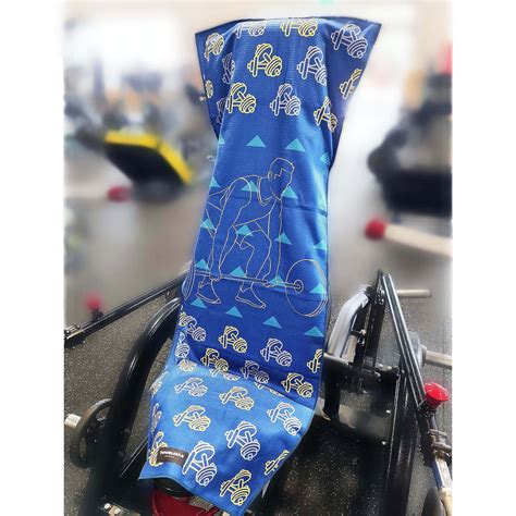 Home Lover Gym Towel · Light Blue · S